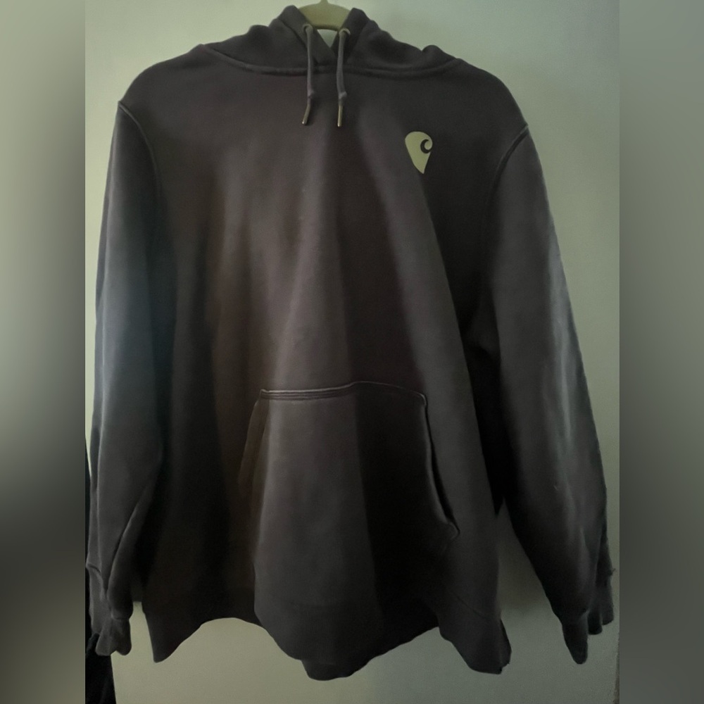 Carhartt Black Relaxed Fit Hoodie